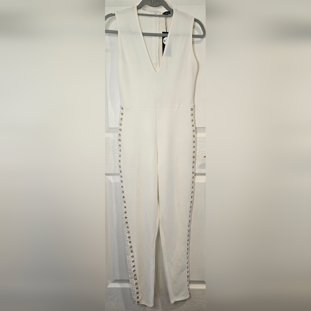 Ladies Ivory Jumpsuit